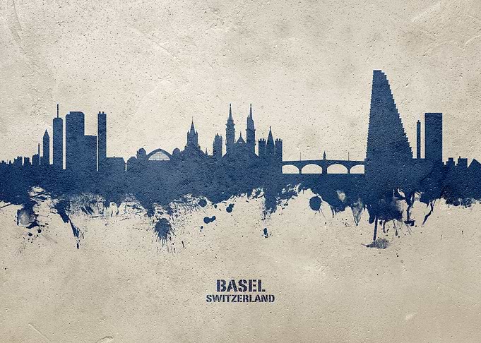 Basel Skyline Switzerland