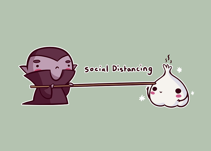 Social Distancing Vampire