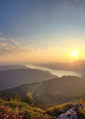 Sunrise in the mountains 2