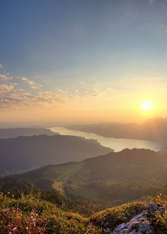 Sunrise in the mountains 2