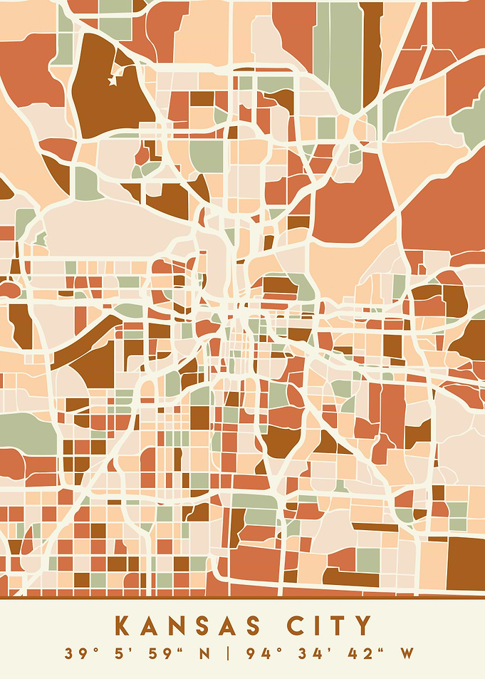 KANSAS CITY MISSOURI MAP