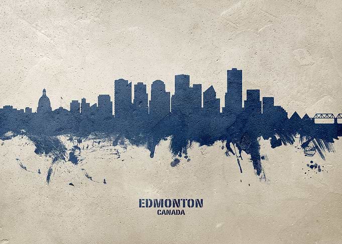 Edmonton Skyline Canada