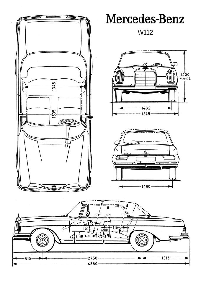 BNW MercedesBenz W112