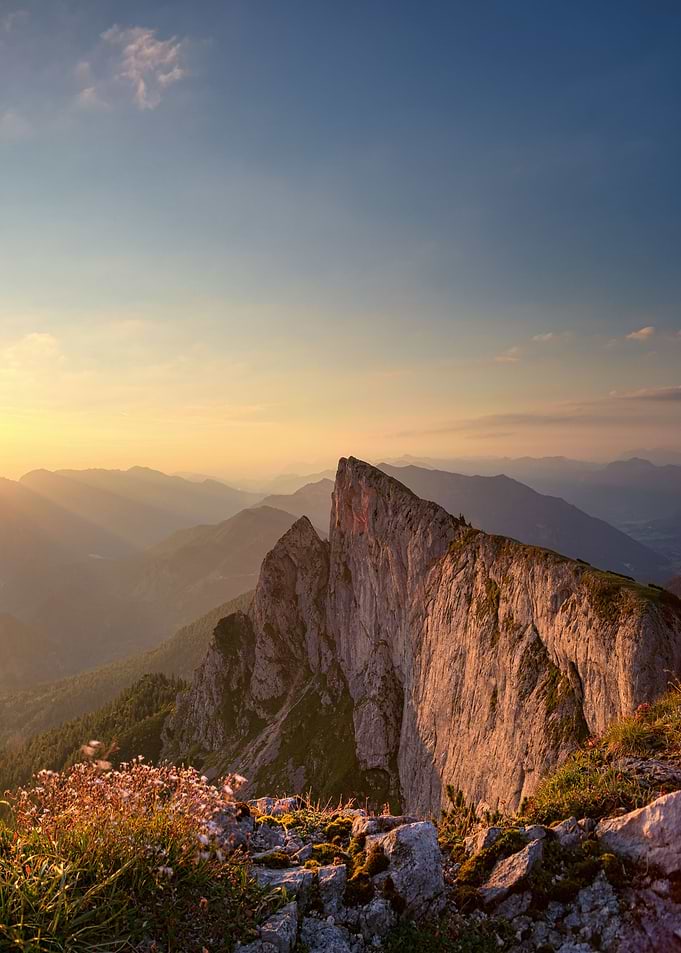 Sunrise in the mountains 3