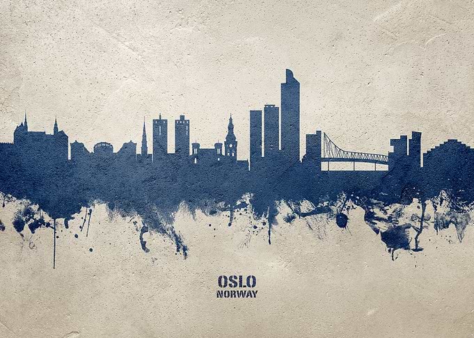 Oslo Skyline Norway