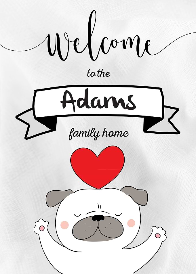 Adams Family Home Dog
