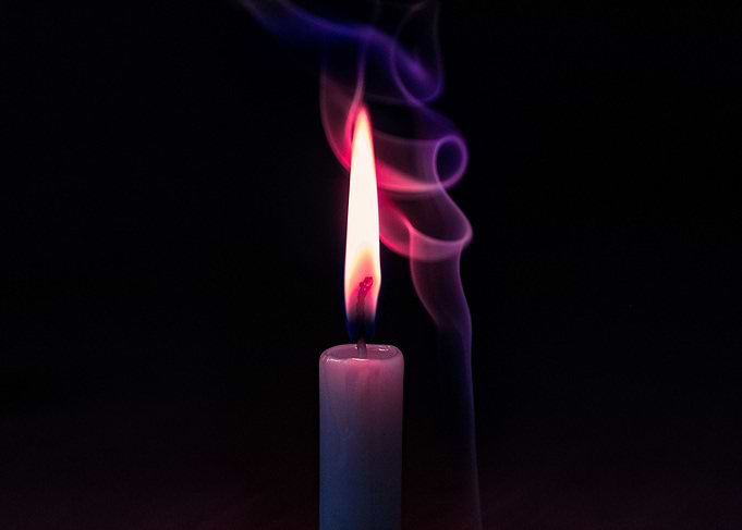 Burning wick