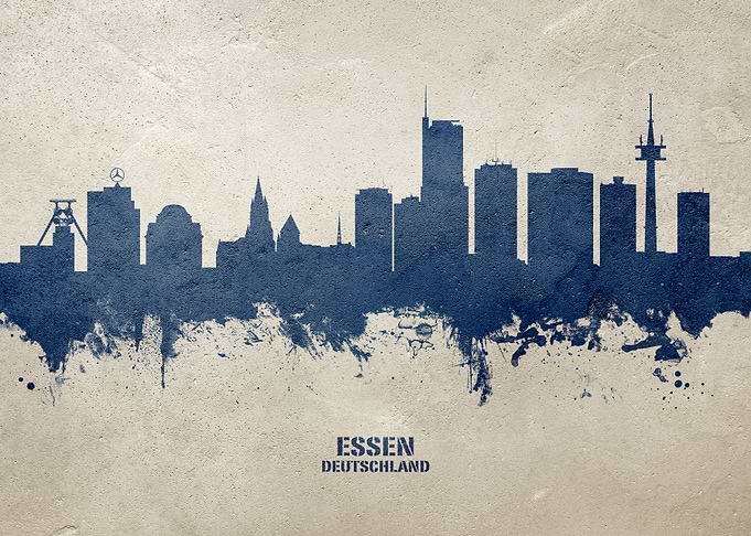 Essen Skyline Deutschland