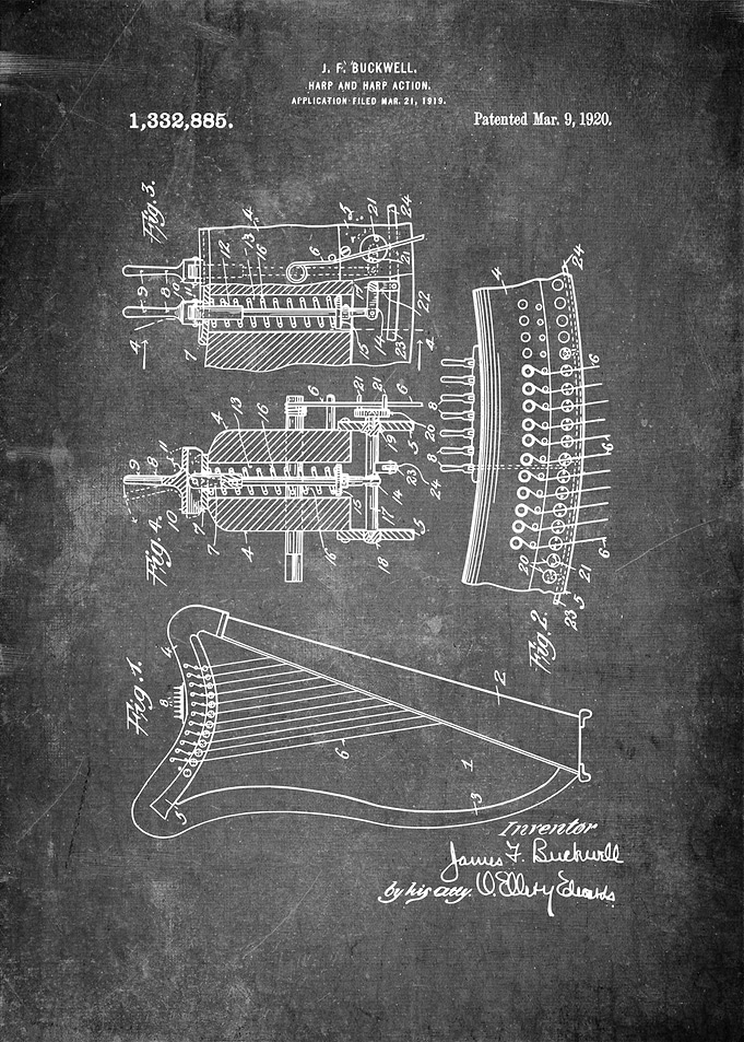 Harp Music Patent