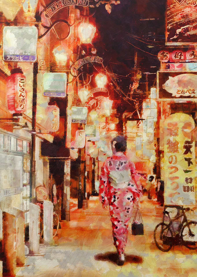 Streets in Japan