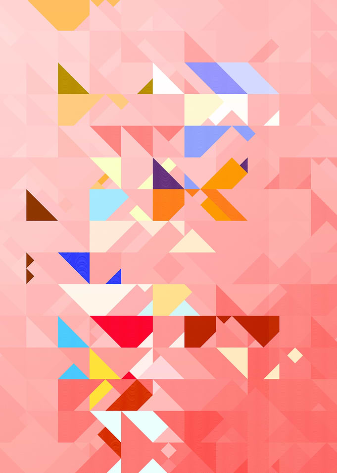 Triangle Geometric Artwork