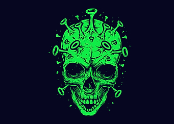 Skull Coronavirus Staysafe