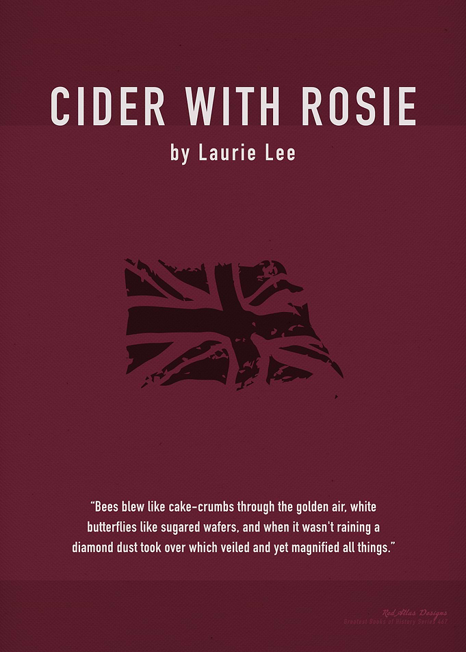 Cider With Rosie Book Art