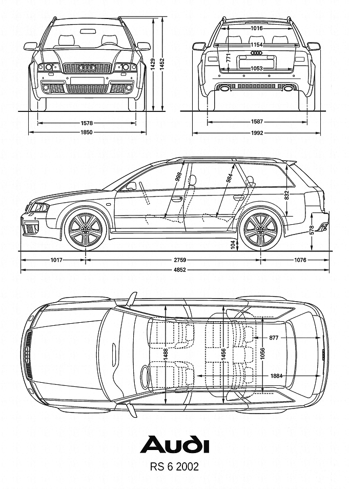 BNWAudi RS 6 2002