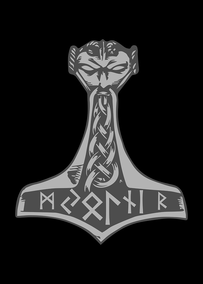 Mjlnir Runes Thunder