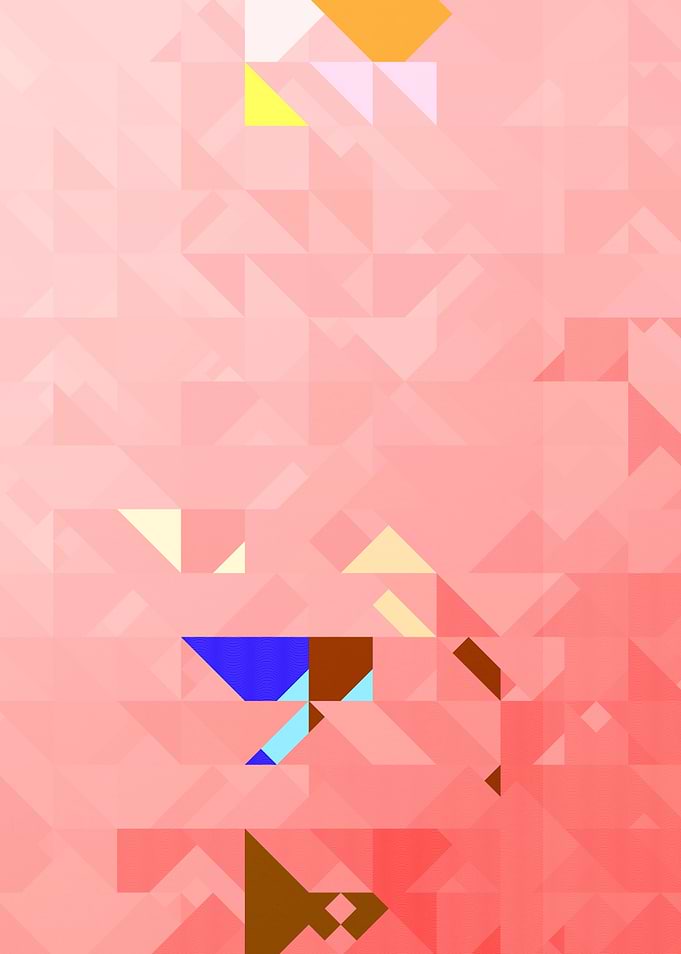 Triangle Geometric Artwork