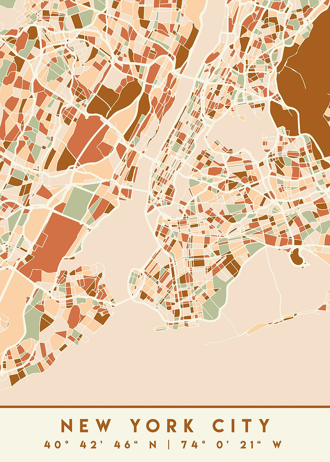 NEW YORK CITY MAP