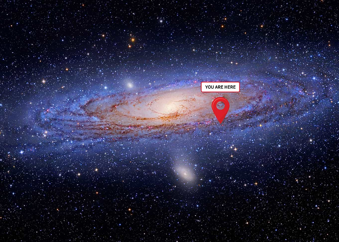 You are here