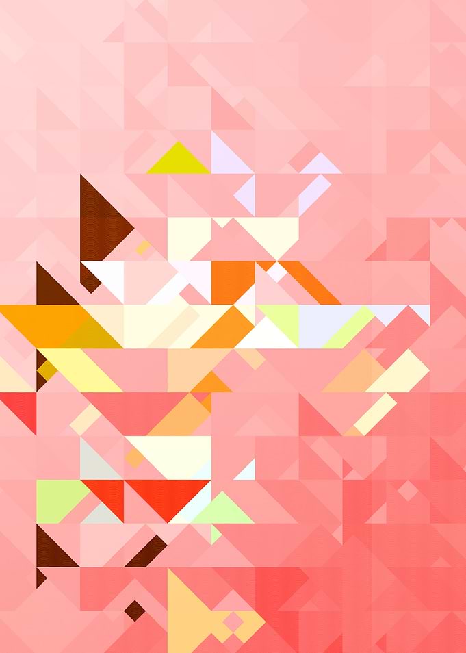 Triangle Geometric Artwork