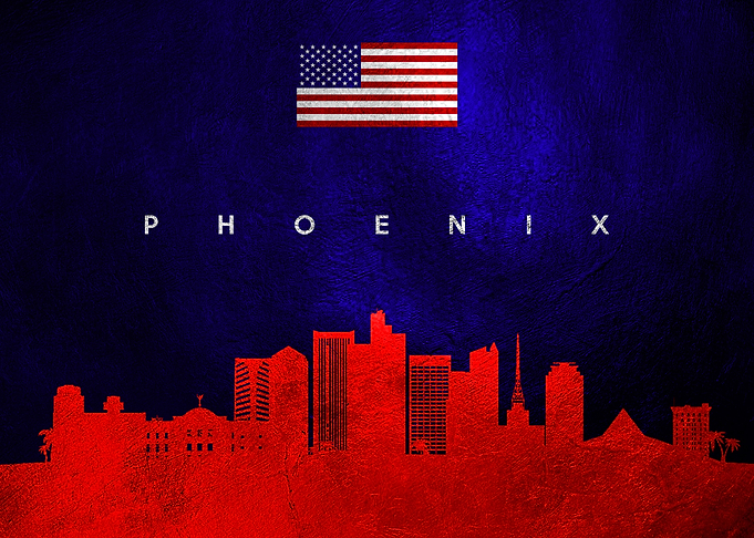 Phoenix Arizona Skyline