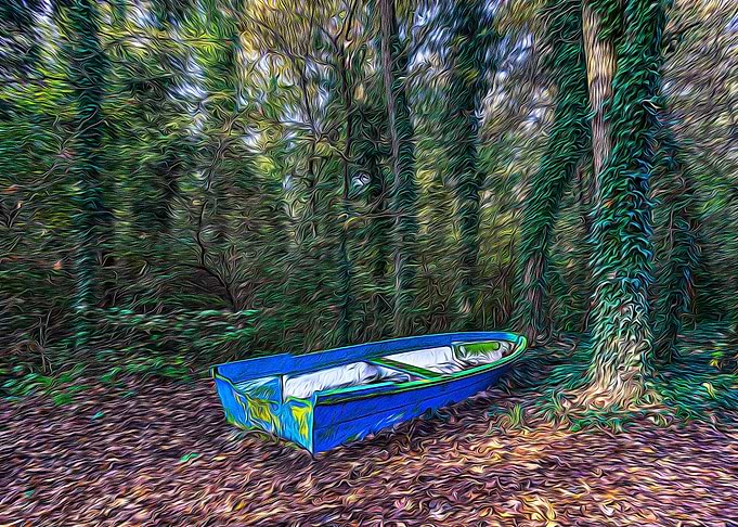 Abandoned boat