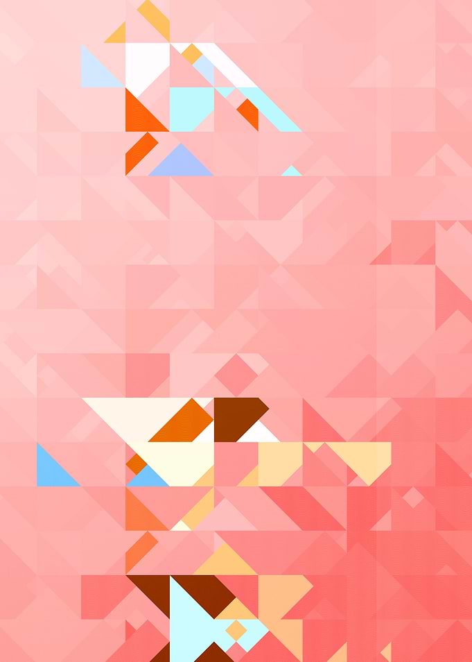 Triangle Geometric Artwork