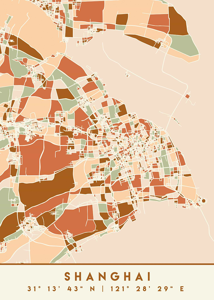 SHANGHAI CHINA CITY MAP