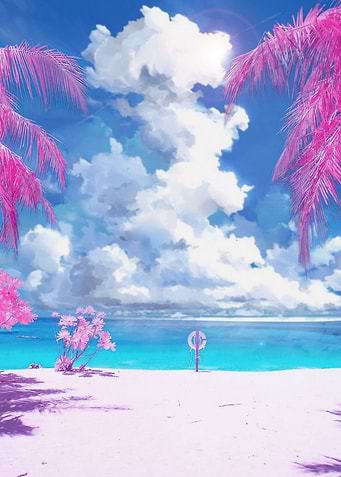 beach day view