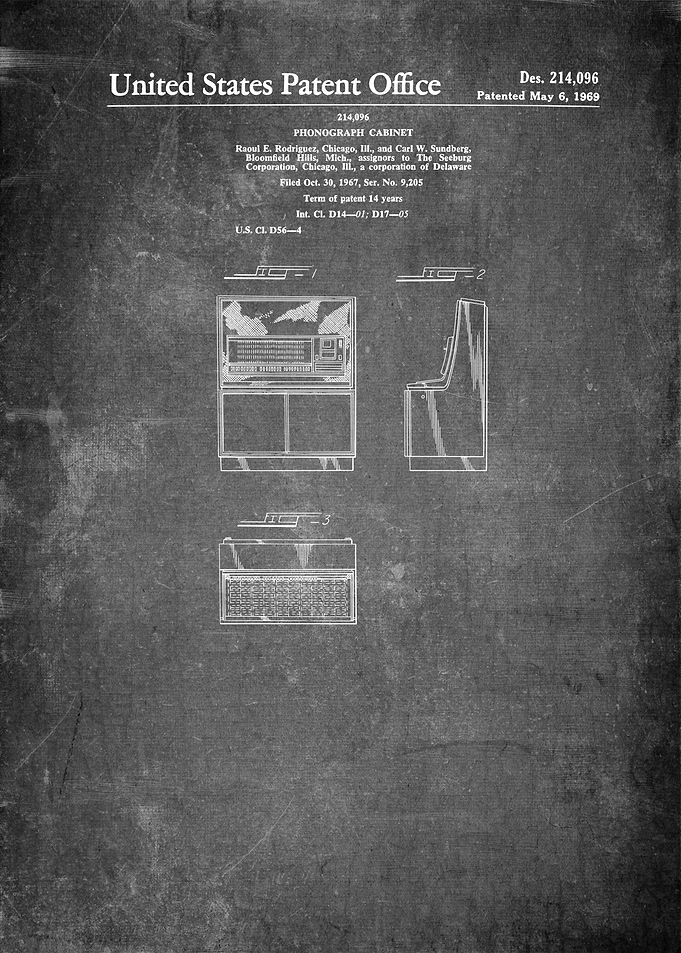 Phonograph Cabinet Patent