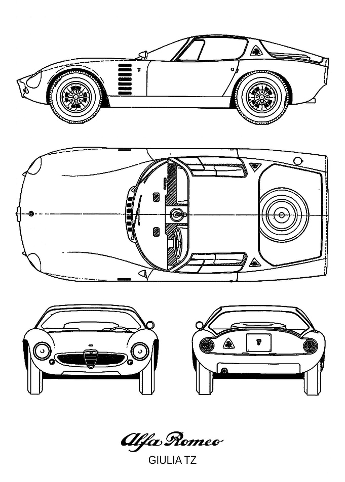 BNW Alfa Romeo Giulia TZ