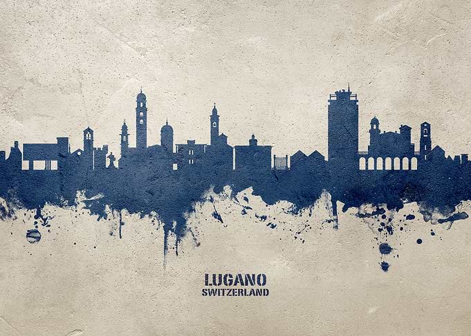 Lugano Skyline Switzerland
