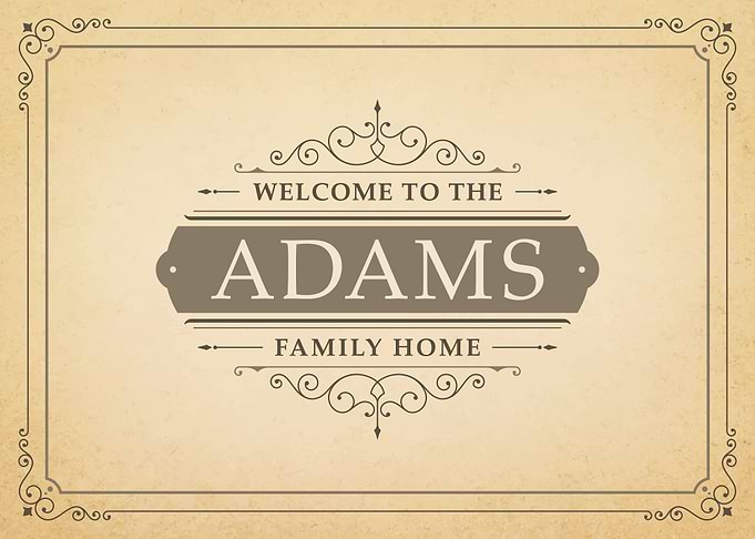 Adams Family Home