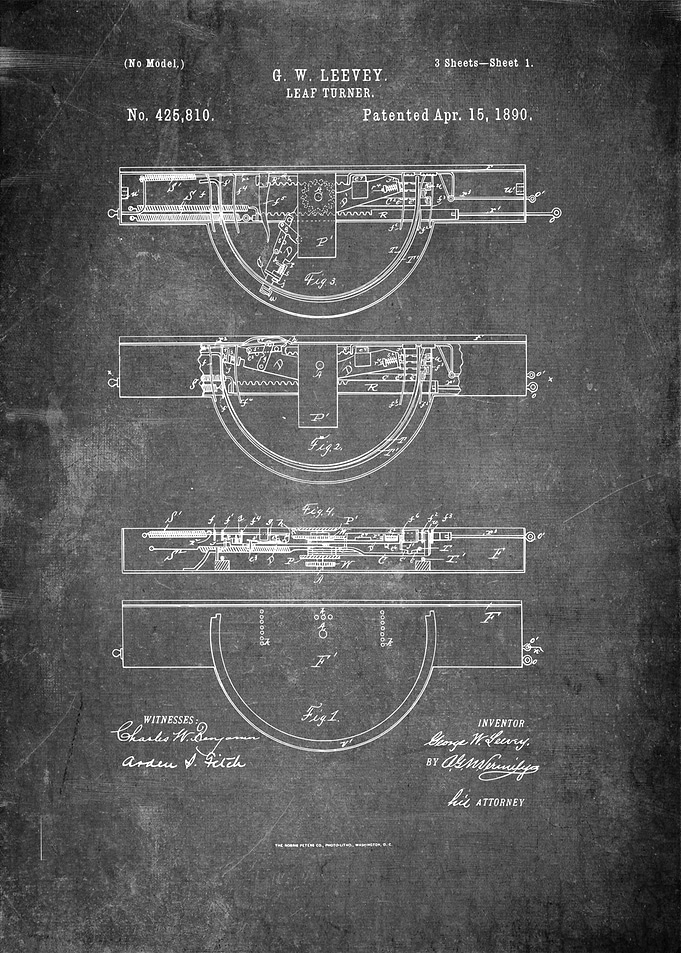 Leaf Turner Patent