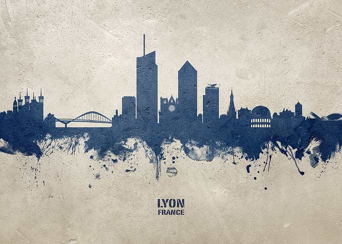 Lyon Skyline France