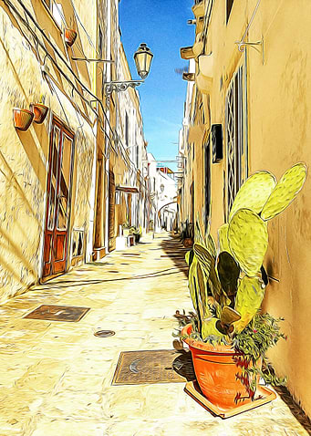Typical village in Salento
