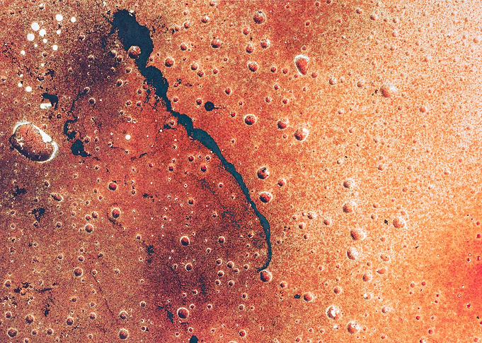 Spray painting texture