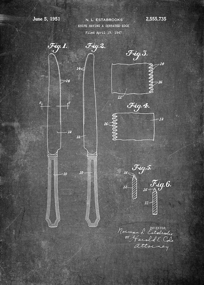 Knife Patent