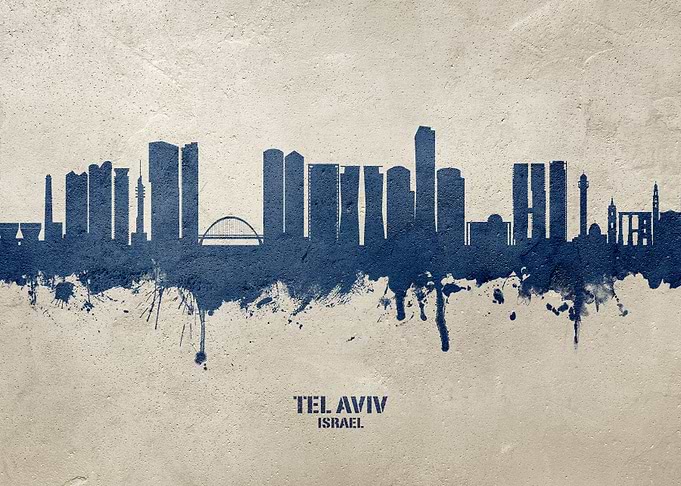 Tel Aviv Skyline Israel