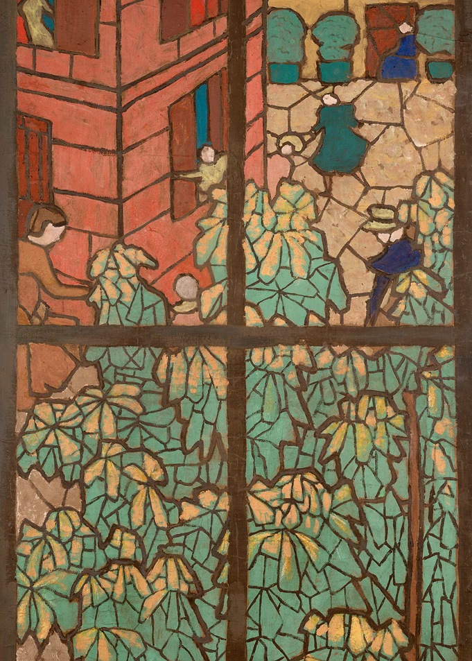Chestnut Trees, a Cartoon