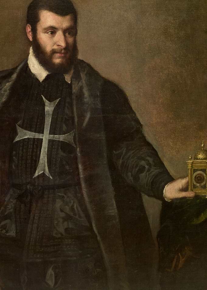 Tiziano man with clock