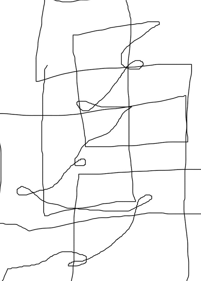 stroke of abstract line