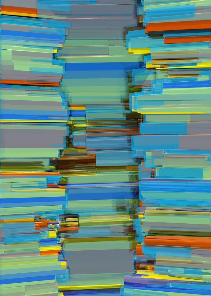 Abstract Composition 595