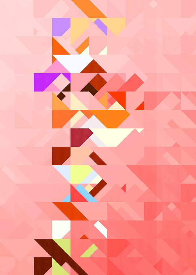 Triangle Geometric Artwork