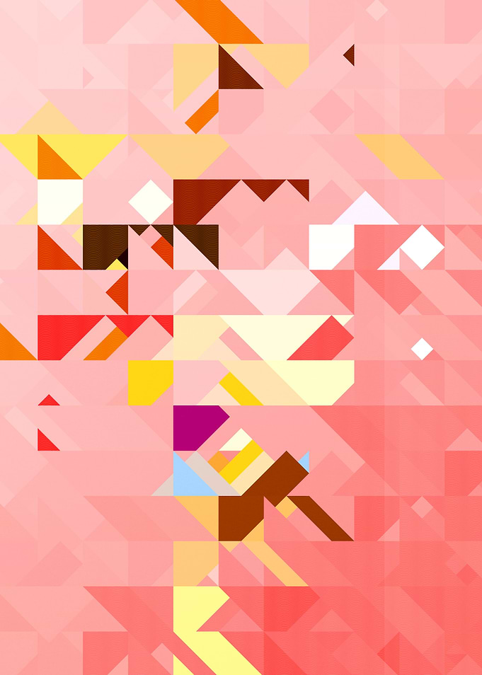 Triangle Geometric Artwork