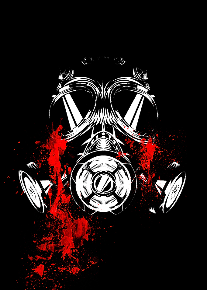 Covid19 Virus Mask Blood
