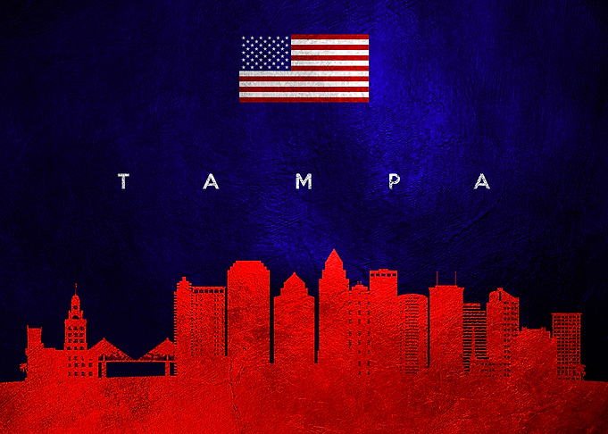 Tampa Florida Skyline