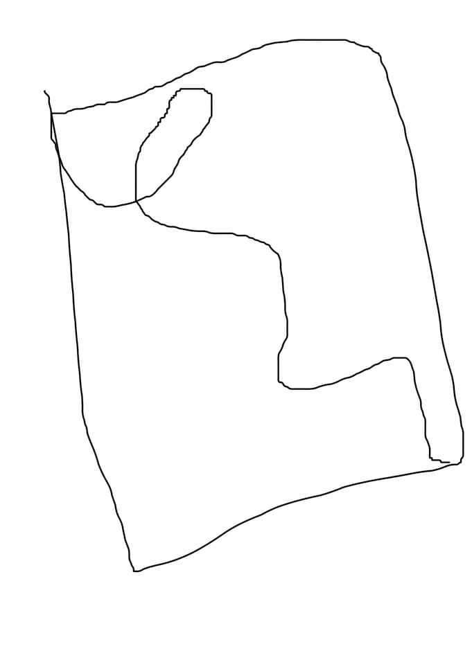 stroke of abstract line