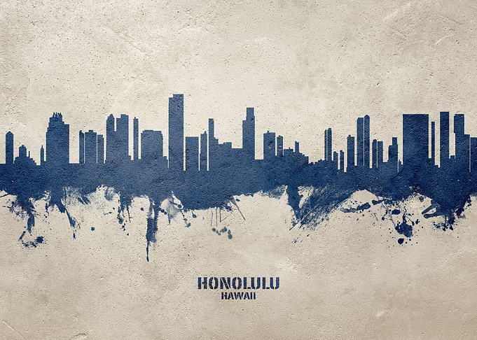 Honolulu Skyline Hawaii