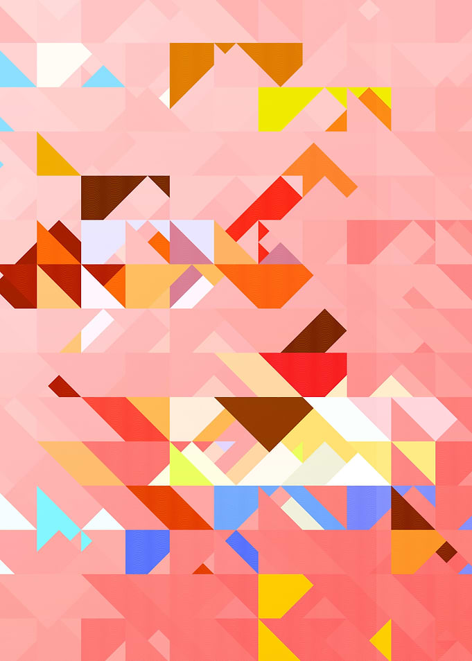 Triangle Geometric Artwork