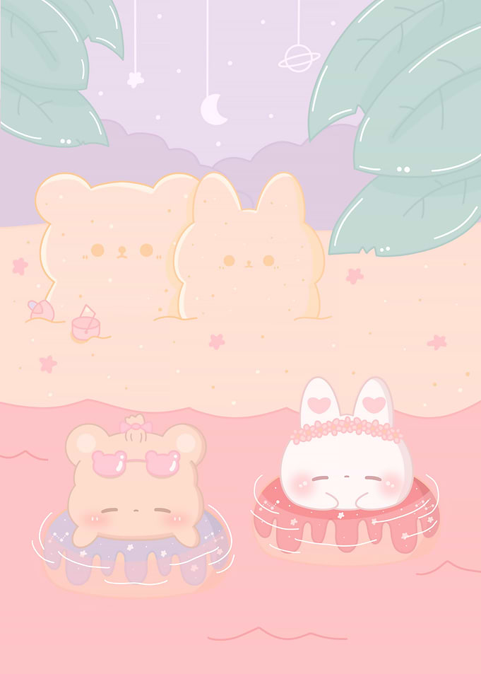 Pastel Beach Party